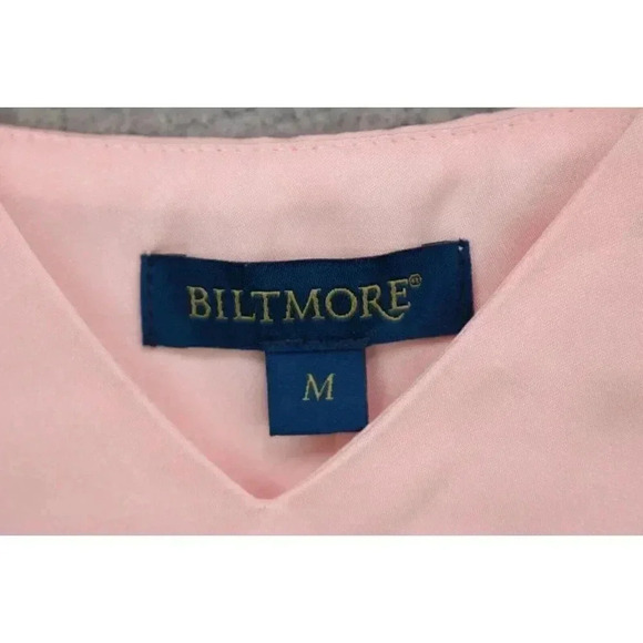 Biltmore Women's Satin Camisole-Medium-Rose-Double Layered-New w/Tags - Picture 3 of 10